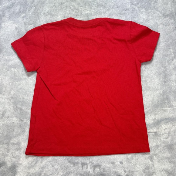 Kansas City Chiefs Shirt Youth 5-6 Red NFL Football Super Bowl LIV Trophy - Picture 2 of 6